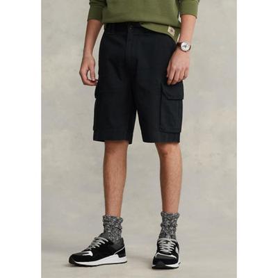 12/1 Slub Twill-gellar Short-cargo - Black