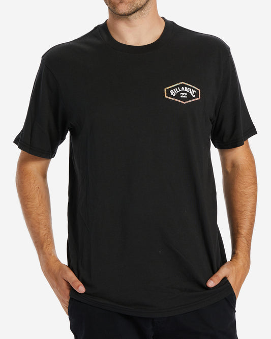 Billabong Exit Arch Short Sleeve T-Shirt for Men Black