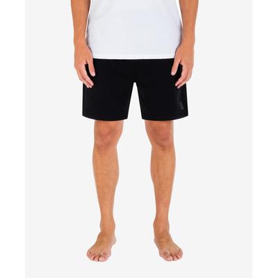 Hurley Men's Icon Boxed Drawcord Closure Short Shorts - Black